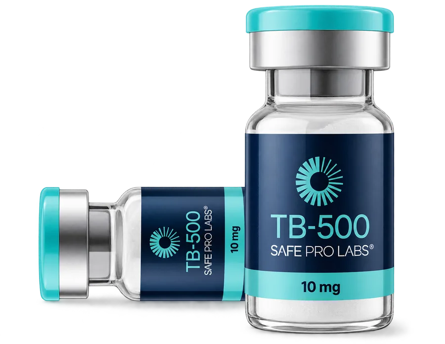 Safe Pro Labs TB-500 10 mg vial packaging mockup
