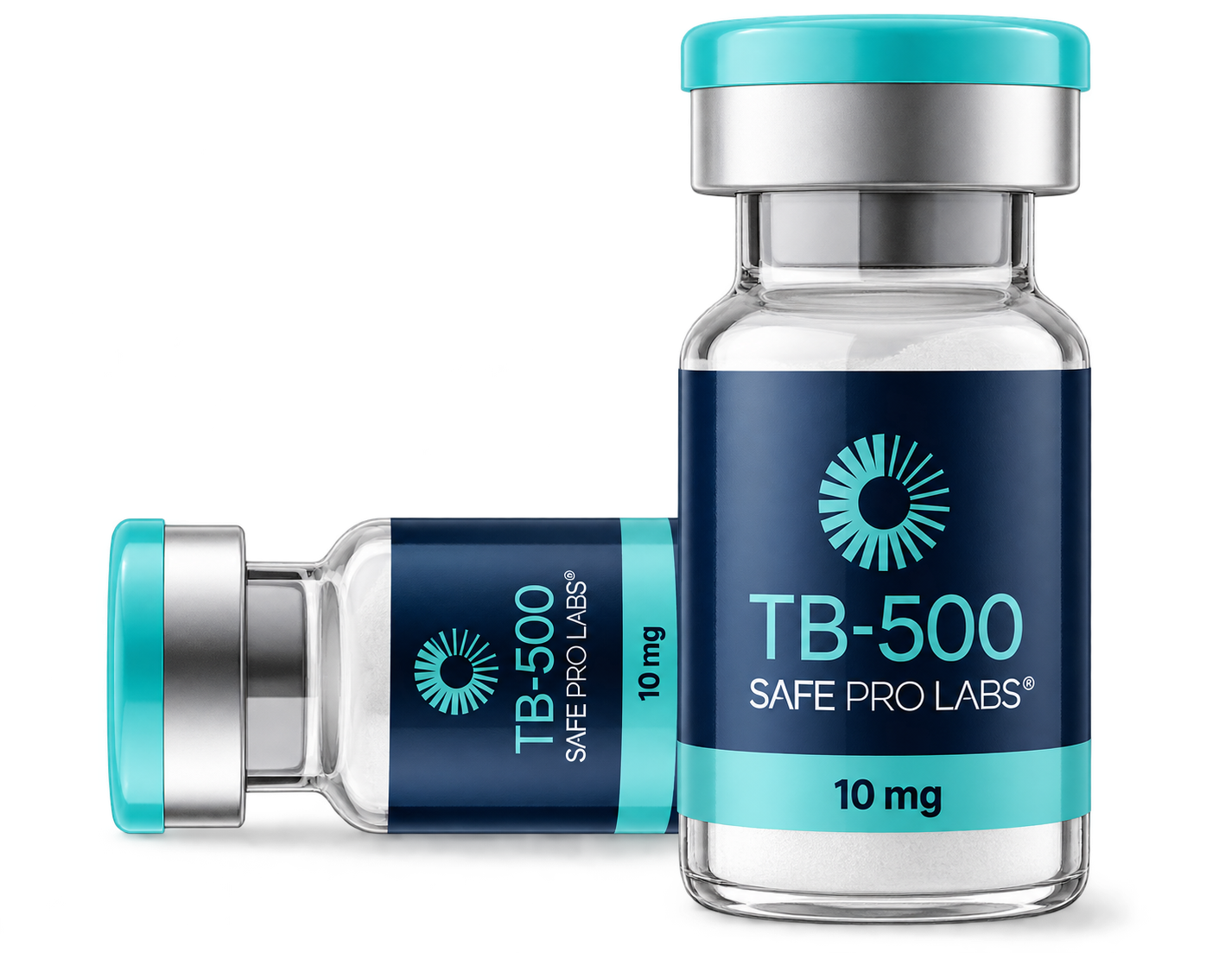 Safe Pro Labs TB-500 10 mg vial packaging mockup